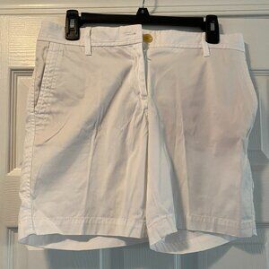 Like New Talbots White Relaxed Chino Shorts Size 2